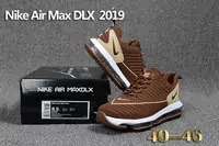 hommes nike air max dlx running chaussures athletic brown rice